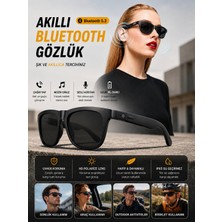 Qstar F06 Akıllı Sporcu Güneş Gözlüğü  Bluetooth Hoparlörlü ve Dayanıklı Tasarım