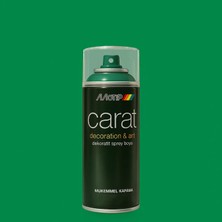 Motip Carat Dekoratif Sprey Boya 400ML Yeşil Parlak Renk Ral 6005