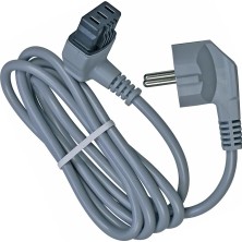Belirtilmemiş Bosch Siemens Neff Siemens 645033 00645033 Ori̇ji̇nal Bağlantı Kablosu Güç Kablosu 1750 mm Fiş SZ7305