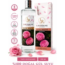 Lavin Rose Gül Suyu - Yağı Alınmamış Doğal Gül Suyu - Yerel Gül Mayası  Onarıcı, Aydınlatıcı ve Arındırıcı Gülsuyu