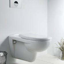 VitrA Arkitekt Asma Klozet 5959L003-0850 + Nuvoplast Soft Kapak Yavaş Kapanan Özellikli