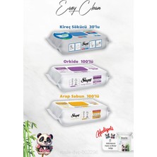 Belirtilmemiş Orkide ve Arap Sabun Katkılı Sleepy 100'LÜ, Kireç Sökücü 30'lu Temizlik Havlusu ve Rosie Hediye
