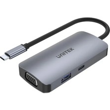 Unitek uHUB P5 Trio 5-in-1 USB-C Hub (D1051A)