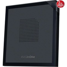 ASUS ZenDrive-V1M SDRW-08V1M-U Harici İnce DVD Yazıcı, M-Disc, USB Type-C destekli, Yerleşik Kablolu, Siyah