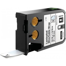 Dymo 1868705 XTL Laminetel 21 x 39 Beyaz-Siyah 250 Etiket