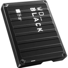 WD Black P10 5TB Taşınabilir Disk 2.5" USB 3.2 Hızlı Okuma/Yazma ve Dayanıklı Gövde WDBA3A0050BBK-WESN