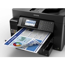 EPSON A3 Renkli L15150 Çok Fonksiyonlu Tanklı Dublex Yazıcı Fax USB 2.0,Ethernet,Kablosuz