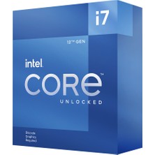 Intel Core i7 12700KF 3,6 GHz 25 MB Cache 1700 Pin İşlemci