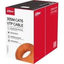 Dahua PFM922I-6UN-C 305 Metre U/utp 23AWG Cca Gri Renk Cat6 Kablo
