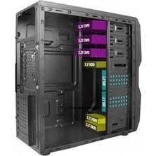 Vento 750 W Kasa (TA-K61) Usb3.0 Siyah