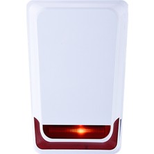 Teknim TSS-5790R Kırmızı Kablolu Flasorlu Siren
