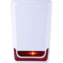 Teknim TSS-5790R Kırmızı Kablolu Flasorlu Siren