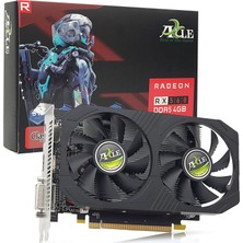 Axle AMD Radeon RX560 4GB 128Bit DDR5 (DX12) Dual Fan PCI-E 3.0 Ekran Kartı (AX-RX5604GD5P8DIPD)