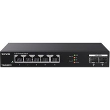 TENDA 5port 2.5-Gigabit 2-SFP 10GbE Yönetilemez Switch TEM2007X