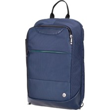PLM Neptun Siyah 15.6" Lacivert Notebook Sırt Çantası