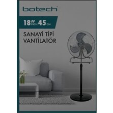 BOTECH 18" 3in1 Vantilatör