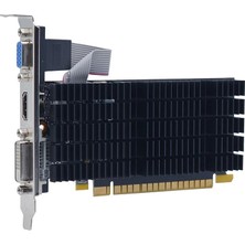 Axle Afox Geforce GT710 2GB DDR3 64BIT 1000 MHz Fanlı Soğutma ve DVI, HDMI, Display Çıkışları