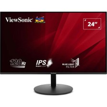 Viewsonic 23.8" Ofis Tipi Monitör 1920 X 1080 120Hz VA Panel 5MS Çözünürlük ve Yenileme Hızı