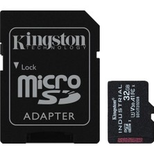  kingston sdcıt2-32gb 32gb microsdhc ındustrial c10 a1 pslc card + sd adapter hafıza kartı