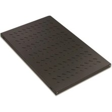 Ager Dikili Tip 19" 1u D1000MM Için Sabit Siyah Raf Modülü AA-SBT10-A-S1