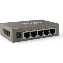 Tenda Teg1005D 5 Port 10-100-1000 Mbps Switch Metal Kasa