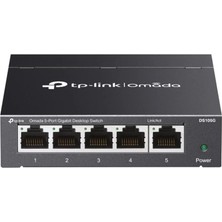 Omada Tp-Link DS105G 5 Port 10-100-1000 Mbps Switch Çelik Kasa Rack Mount