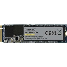 INTENSO PREMIUM 3835460 M.2 SSD 1TB 2100/1700MB/s Yüksek Hızda Veri Aktarımı İçin Uygun