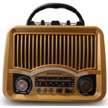 Everton RT-772  Bluetooth Usb-Micro Sd Nostaljik Radyo