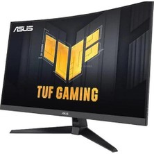 ASUS TUF GAMING VG32WQ3B 31.5 VA Kavisli FreeSync 2560x1440 0.5ms 180Hz 300cd DP HDMI Hoparlör 3 Yıl Garanti