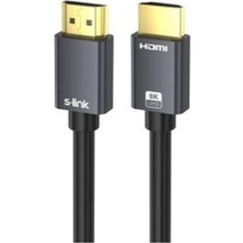 S-link SL-HM8K05 HDMI TO HDMI 5m v2.1 8K60 HZ 4K 120HZ Kablo