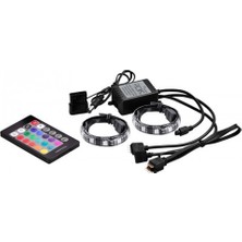 Deep Cool RGB350-LED Uzaktan Kumandalı 12V Led Işık 4Pin RGB Konnektör
