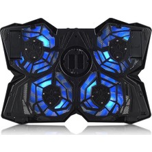 Dexim DNA001 4 Fan Ledli Notebook Soğutucu Stand - DNA001