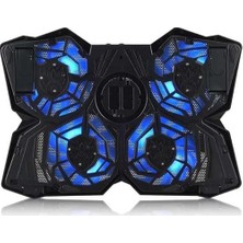 Dexim DNA001 4 Fan Ledli Notebook Soğutucu Stand - DNA001