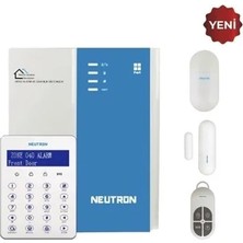 Universal Neutron NTA-GNA8545-4G 4bölgeli (Zon) Gsm+Gprs Kablolu/kablosuz Alarm Seti (Siren Yok)