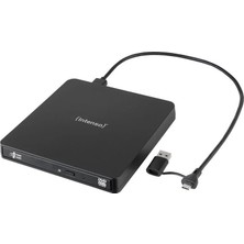 Intenso 5401400 Harici CD/DVD Yazıcı USB 3.2 Gen 1x1 Sata Arabirimli Yüksek Performanslı Cihaz