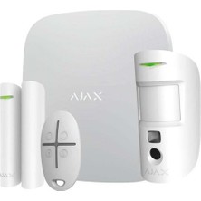 Ajax Starter Hub Kit Plus Kablosuz Alarm Seti  - Beyaz