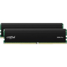 Crucial Pro 32GB Kit (2X16GB) Ddr4 3200 Udımm CL22 CP2K16G4DFRA32A Masaüstü Pc Ram Bellek
