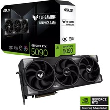 ASUS TUF-RTX5090-O32G-GAMING-NVIDIA-GEFORCE-RTX 5090-32GB GDDR7-512bit--OC-2xHDMI-3xDP-RGB-DLSS4 EKRAN KARTI