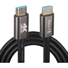 Fully G-507L 1.5 Metre 4K V2.0 Ultra Hd Alüminyum Başlıklı HDMI Görüntü Kablosu