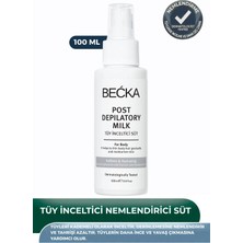 Becka Tüy Azaltıcı ve Inceltici Nemlendirici Süt 100 ml Gymnema Sylvestre & Hyaluronik Asit Özlü