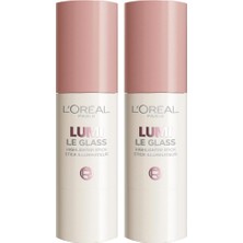 Belirtilmemiş L'oreal Paris Lumi Glass Islak Bitişli Stick Aydınlatıcı - 620 Glassy Pink Ballet (2 Paketi)