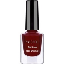 Belirtilmemiş Note Gel Look Oje 16 Garnet Red, Kırmızı