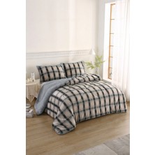 Mata Çeyiz Osotto Çift Kişilik Desenli Comforter Yorgan Seti 220X240 cm – Şık Tasarım ve Üstün Uyku Konforu