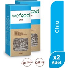 Wefood Siyah Chia 300 gr 2'li
