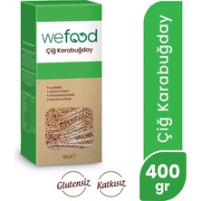 Wefood Glutensiz Çiğ Karabuğday Tanesi 400 gr