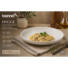 Bonna Hygge Çukur Tabak 28 cm Porselen Derin Servis Tabağı