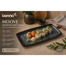 Bonna Sepia Moove Dikdörtgen Tabak 34*16 cm