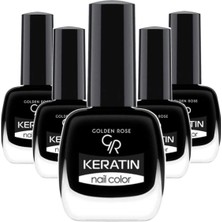 Belirtilmemiş Golden Rose Keratin Nail Color 79 Oje 8691190443948 5li Avantaj Seti