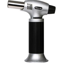 Miya-etic Doldurulabilir Profesyonel Pürmüz Turbo Torch BS-400 Metal Alaşım 1300 Derece Çakmak Gazı