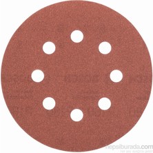 Bosch Eksantirik Zımpara Kağıdı 5'Li 125 Mm 180 Kum 8 Delik Kalite Zımpara Malzemesi